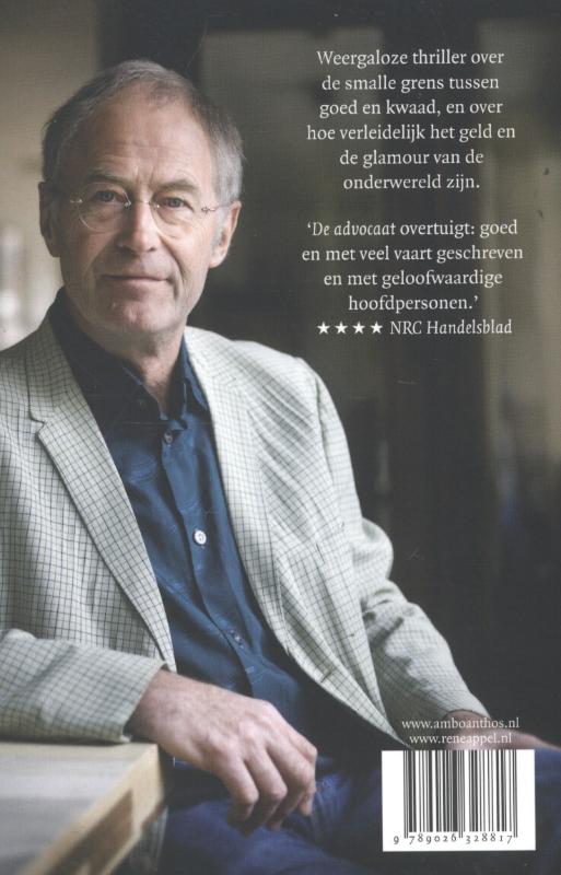 Achterkant van De advocaat