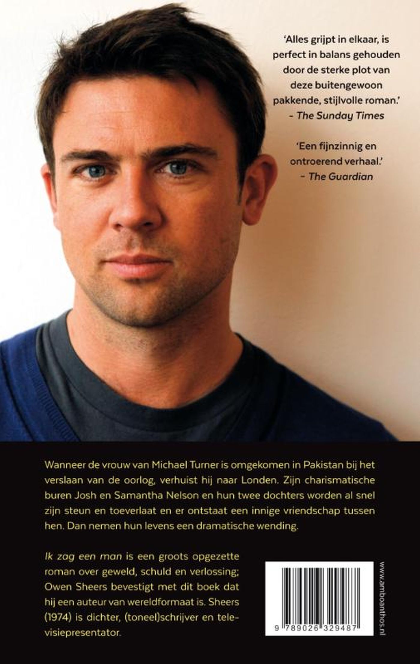 Achterkant van Ik zag een man