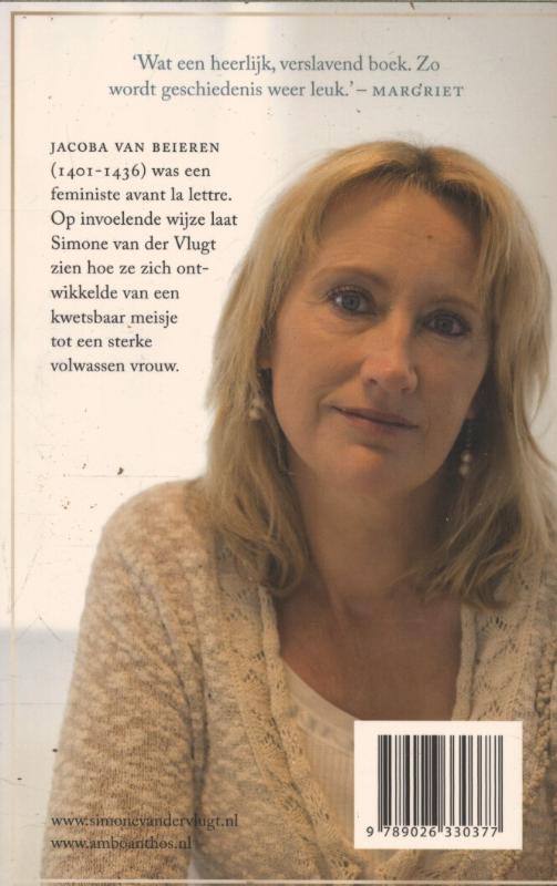 Achterkant van Jacoba, dochter van Holland