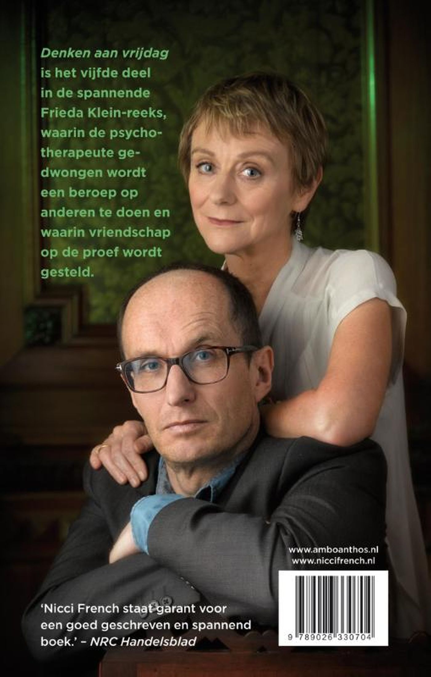 Achterkant van Denken aan vrijdag