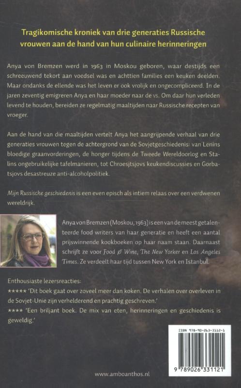 Achterkant van Mijn Russische geschiedenis