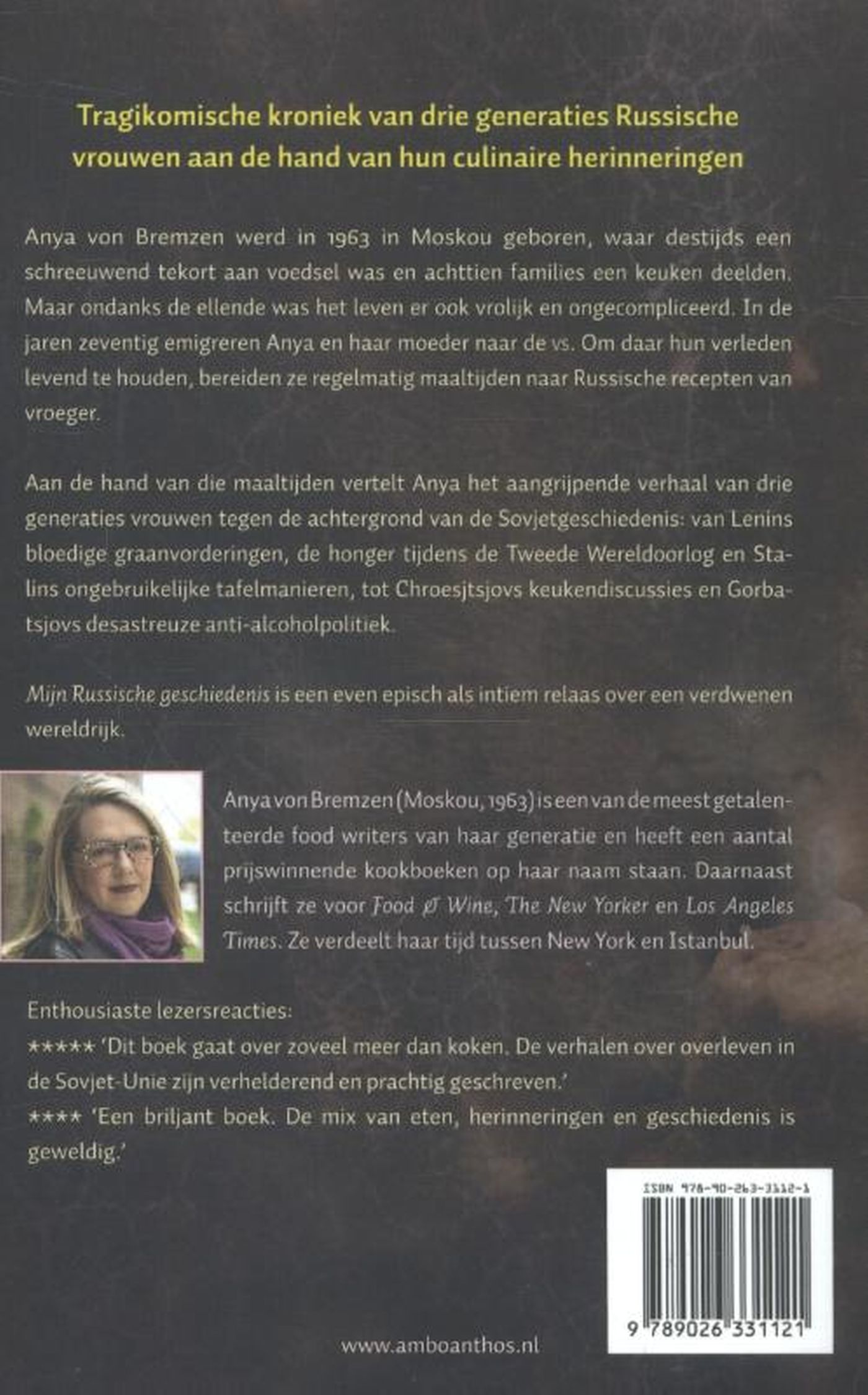 Achterkant van Mijn Russische geschiedenis