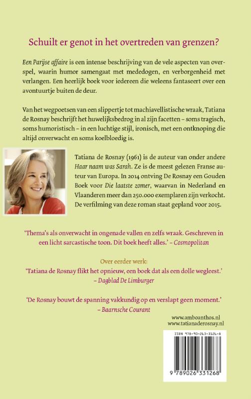 Achterkant van Een Parijse affaire