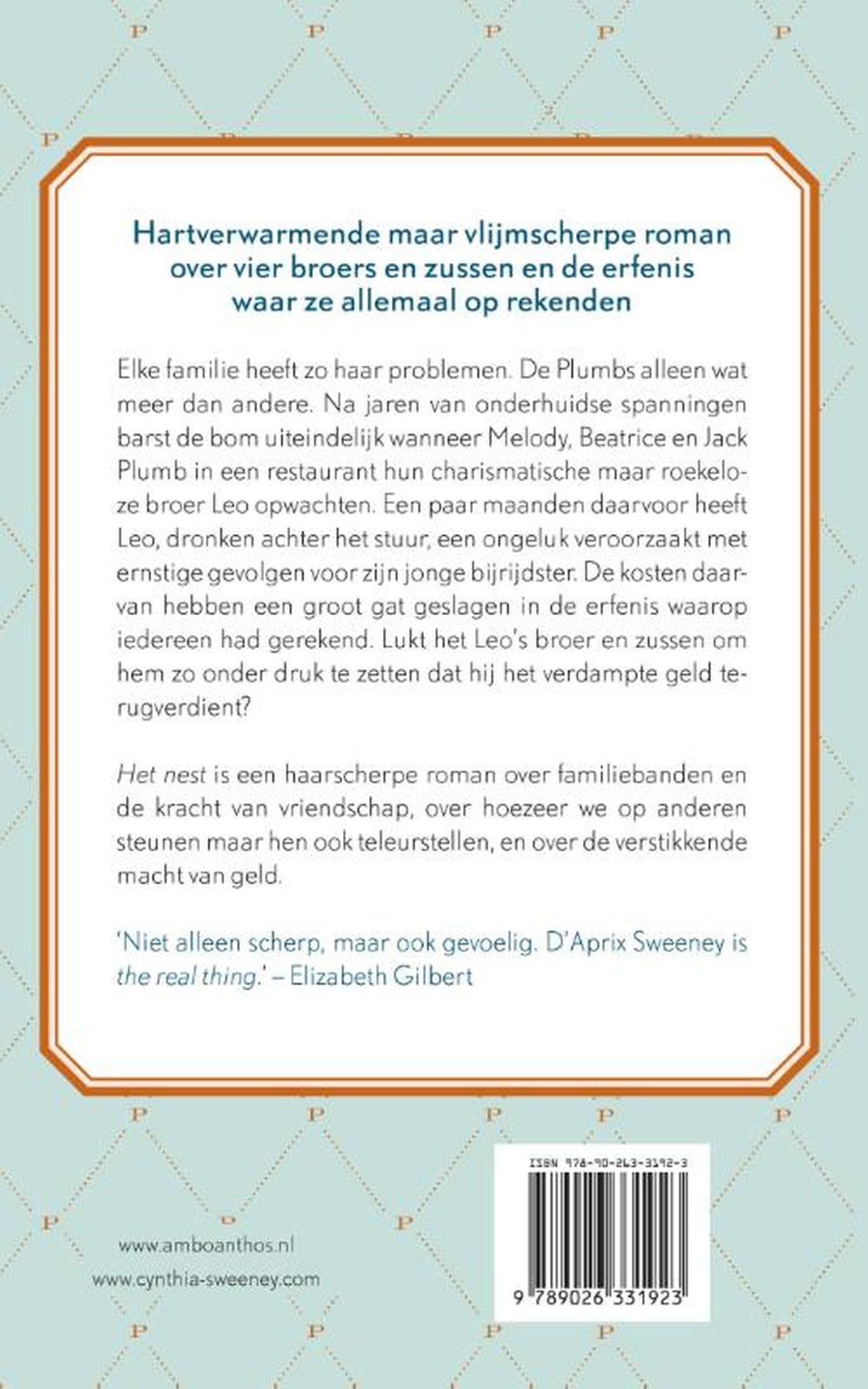 Achterkant van Het nest