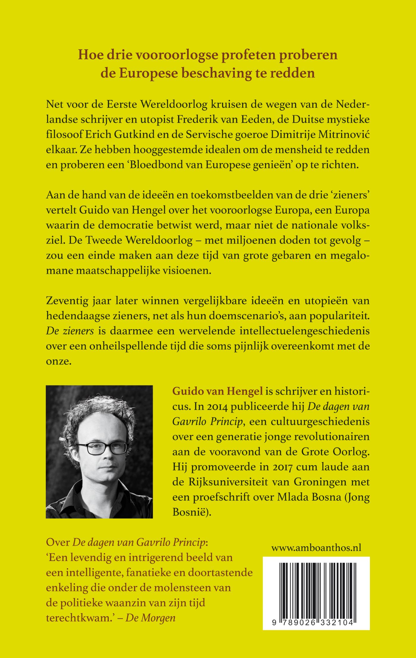 Achterkant van De zieners