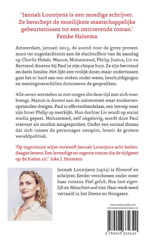 Achterkant van Wie weet