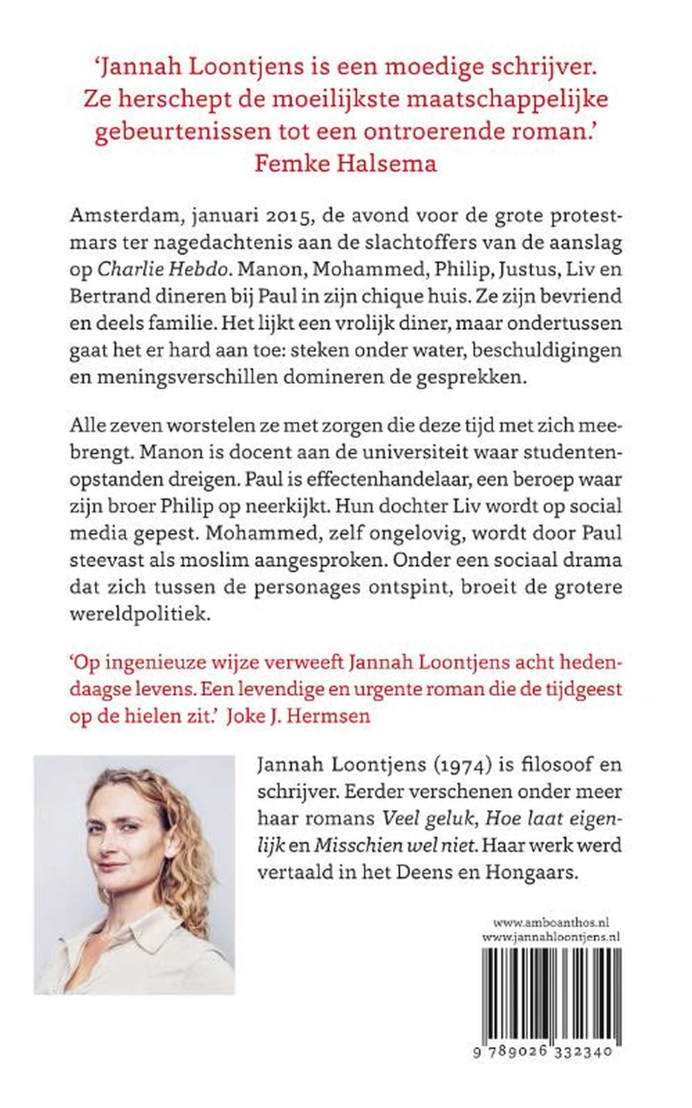 Achterkant van Wie weet