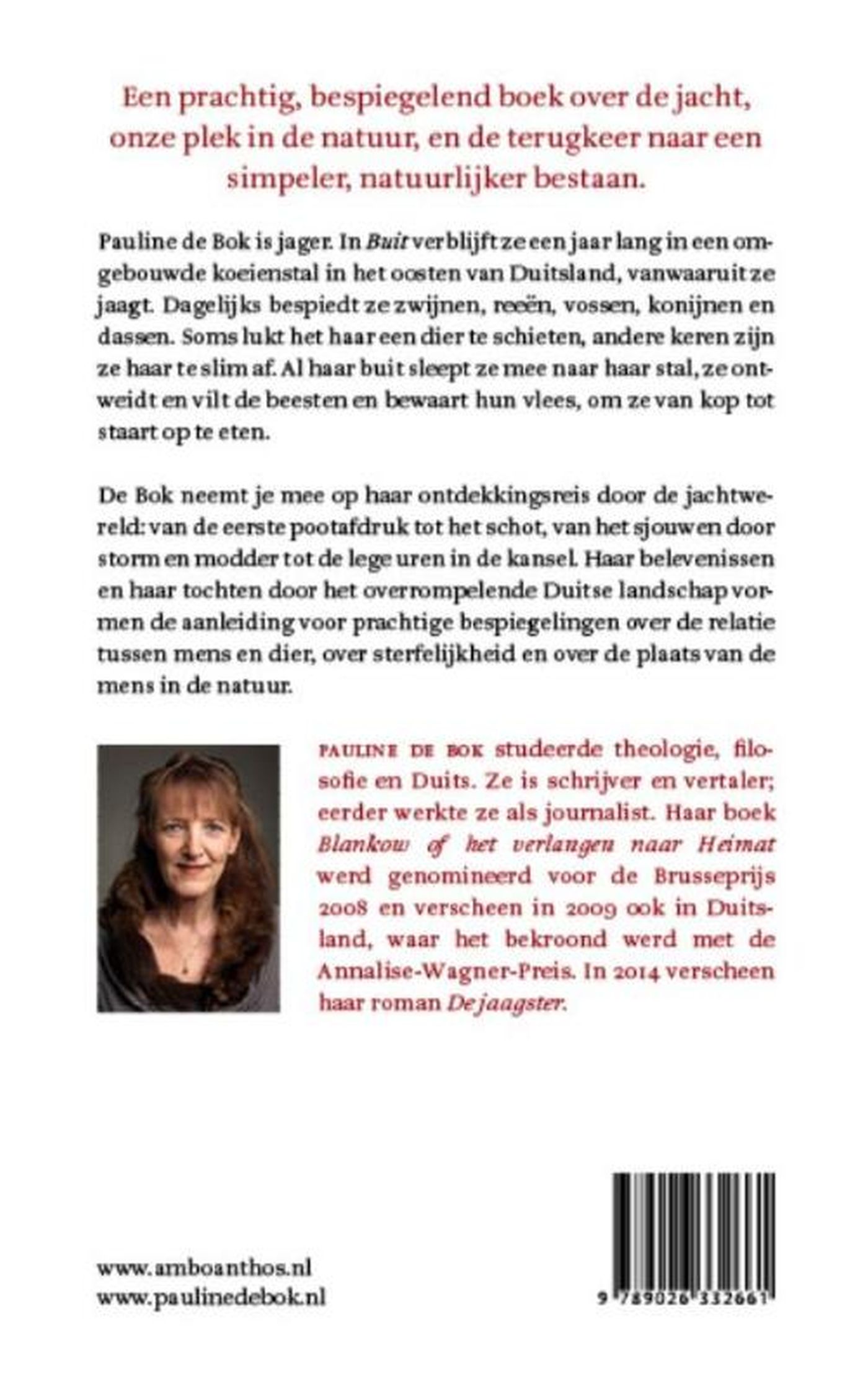 Achterkant van Buit
