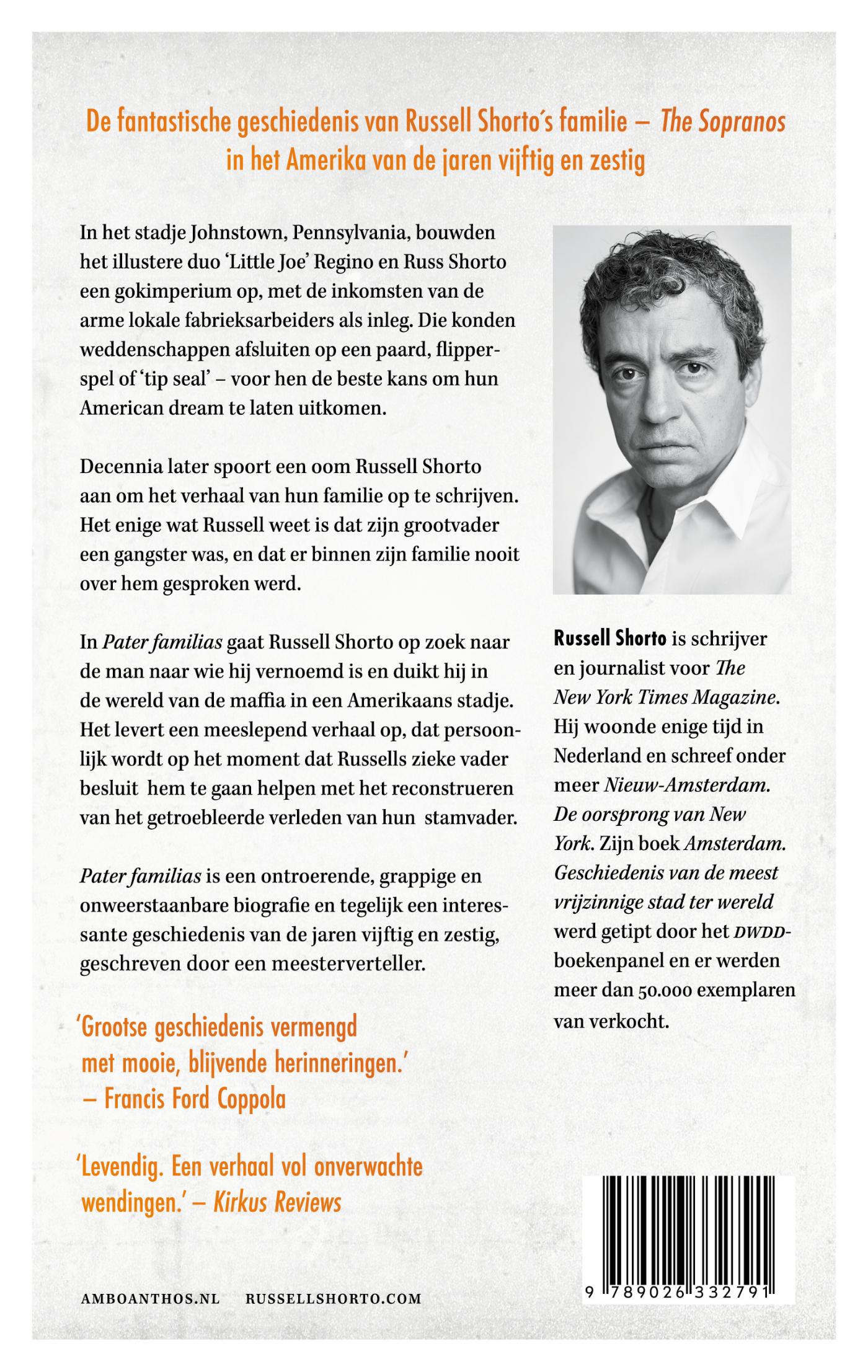 Achterkant van Pater familias