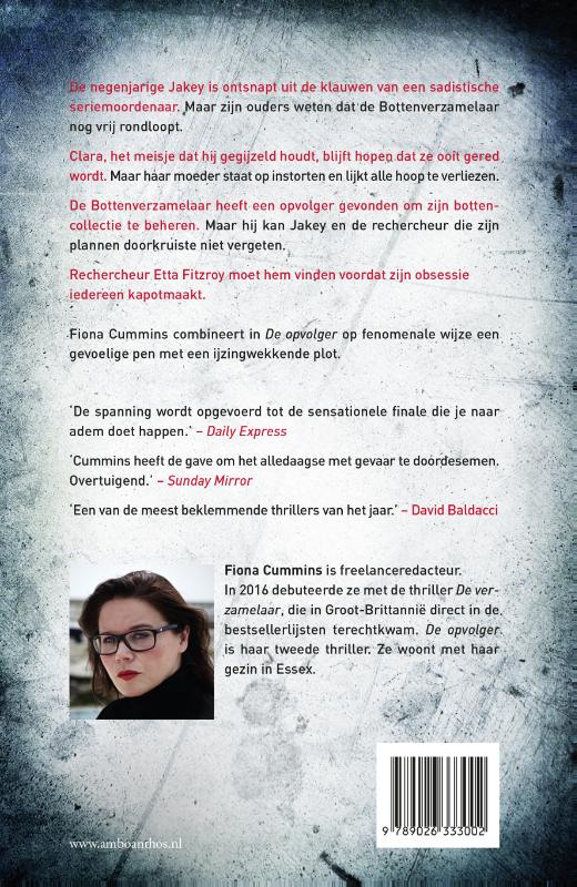 Achterkant van De opvolger