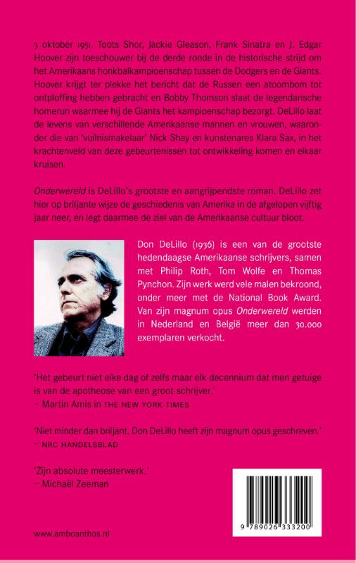 Achterkant van Onderwereld