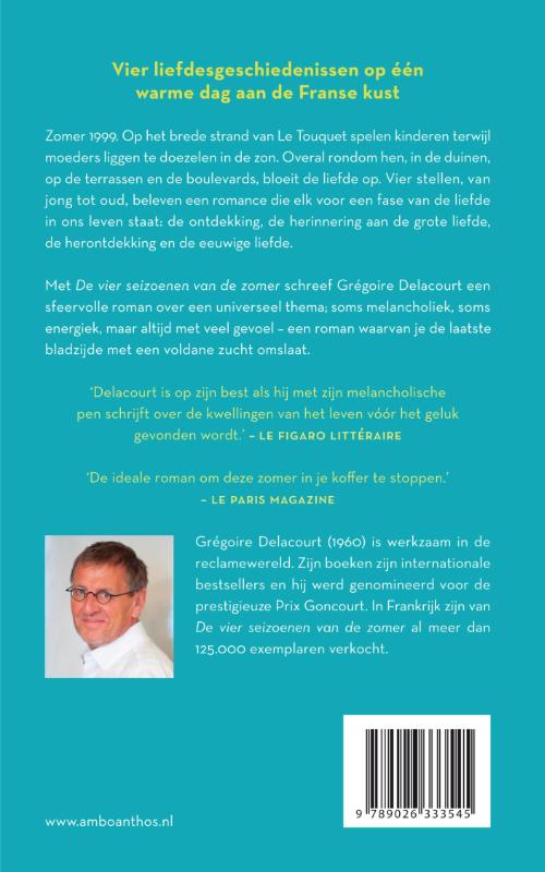 Achterkant van De vier seizoenen van de zomer