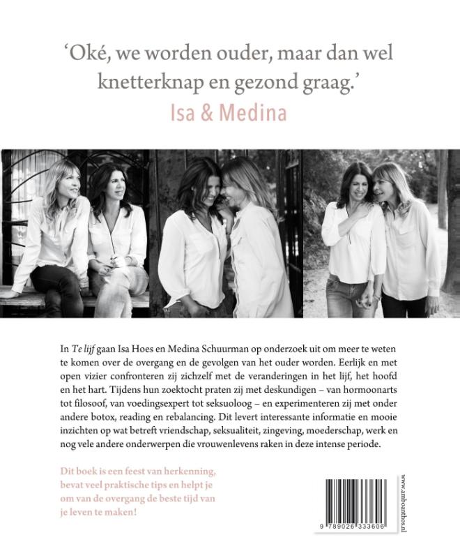 Achterkant van Te lijf