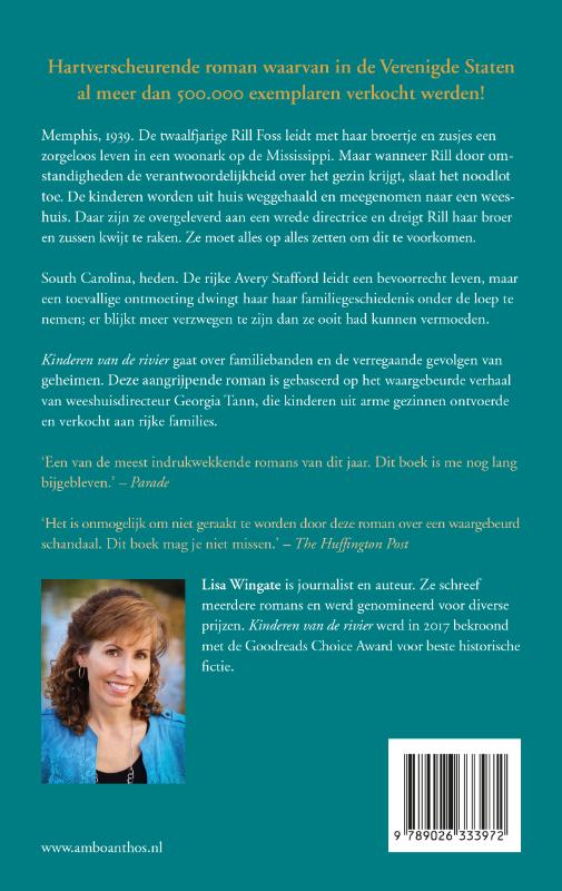 Achterkant van Kinderen van de rivier