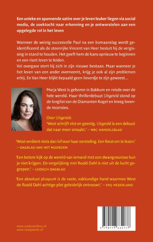 Achterkant van Echte barkeepers heten Henk