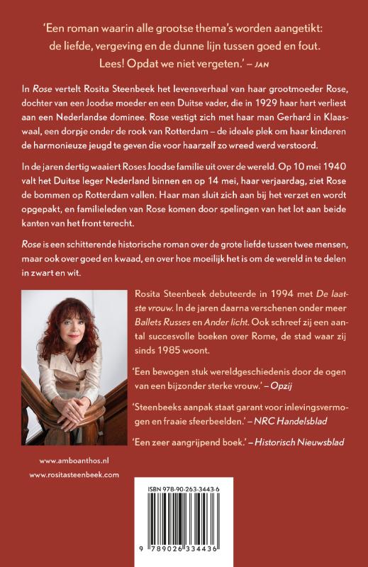 Achterkant van Rose