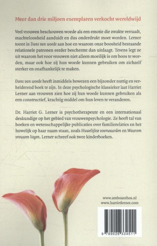Achterkant van Dans van woede