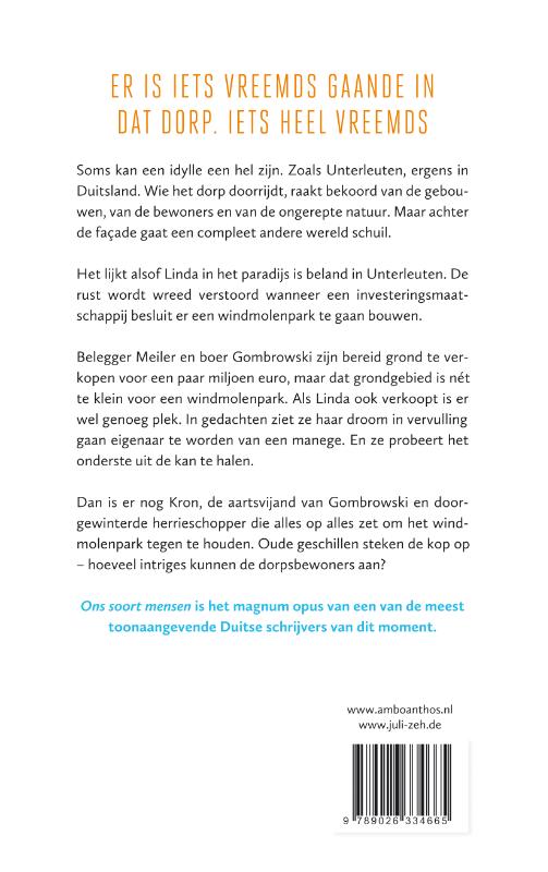 Achterkant van Ons soort mensen