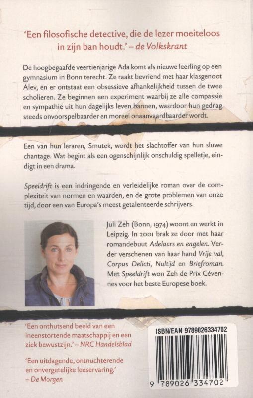 Achterkant van Speeldrift