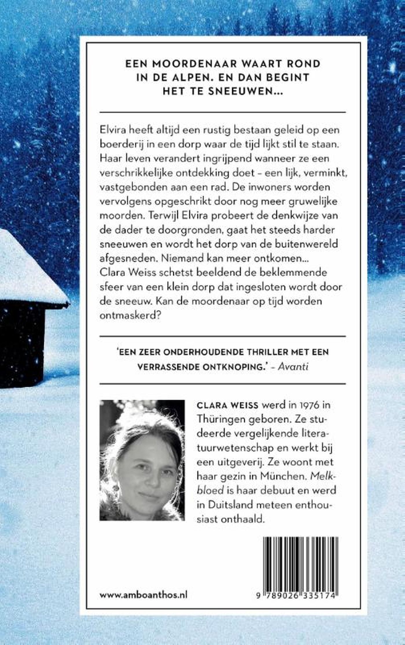 Achterkant van Melkbloed