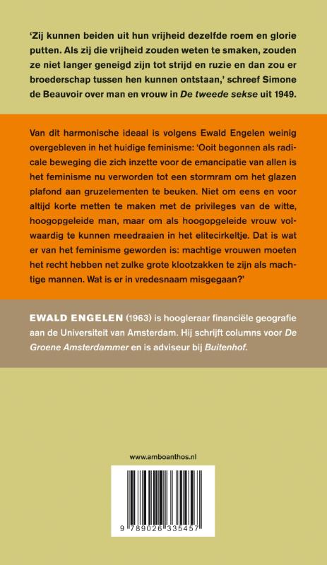 Achterkant van De mythe van de gemaakte vrouw