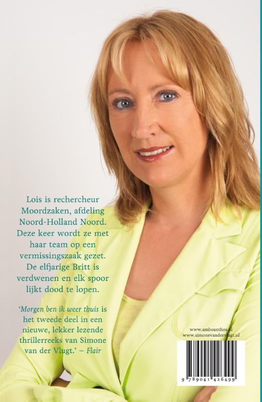 Achterkant van Morgen ben ik weer thuis