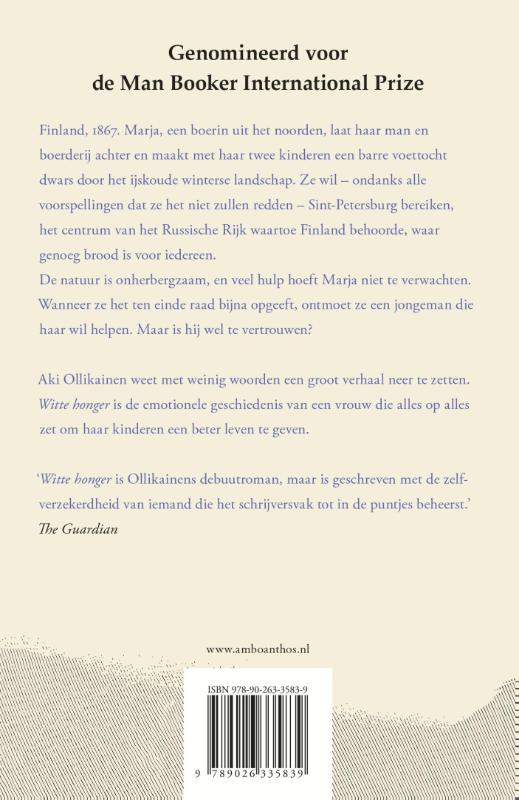Achterkant van Witte honger