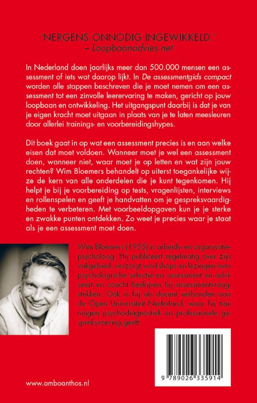 Achterkant van De assessmentgids compact