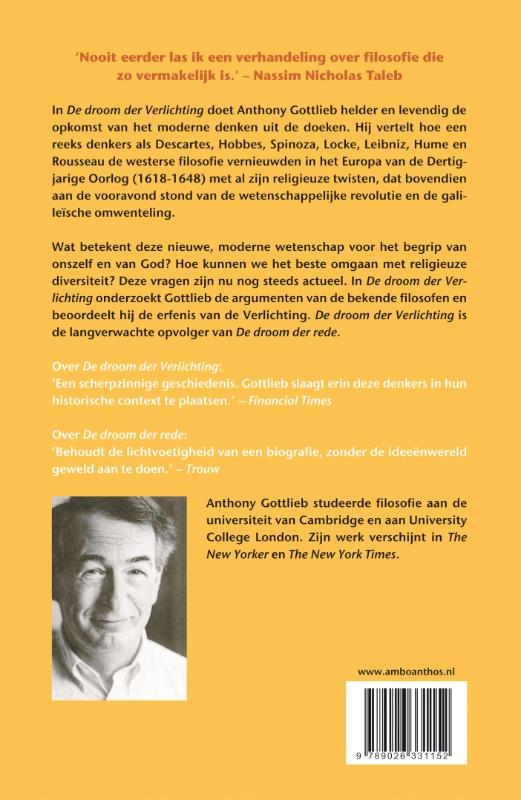 Achterkant van De droom der rede