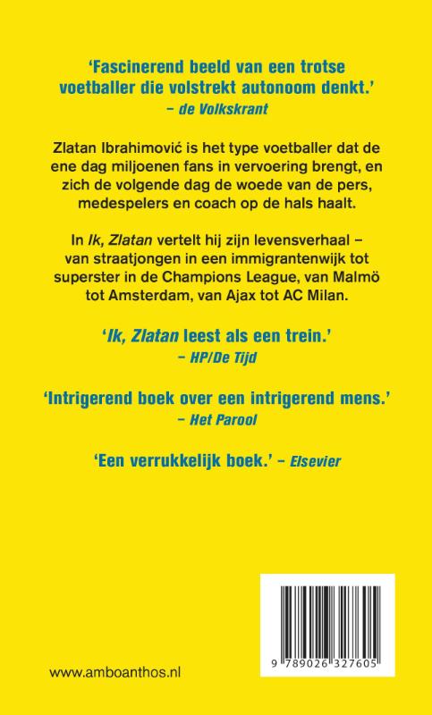 Achterkant van Ik, Zlatan