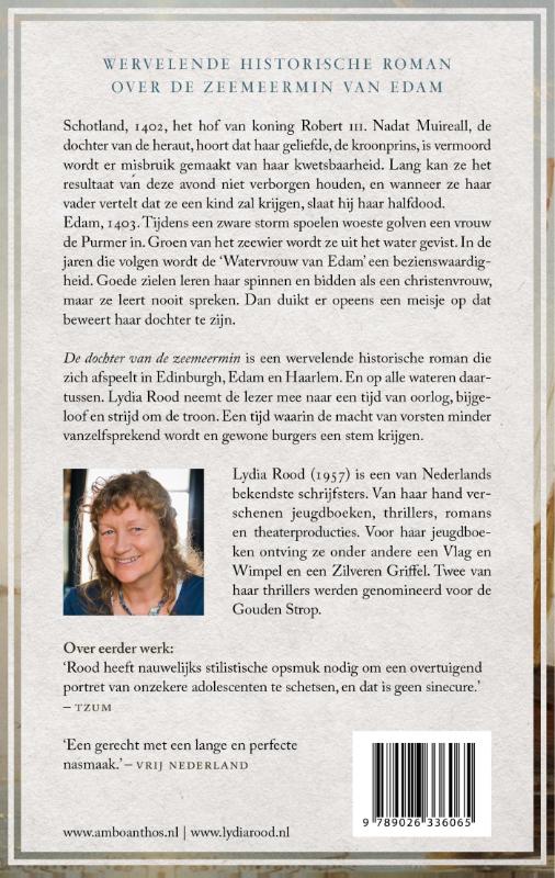 Achterkant van De dochter van de zeemeermin