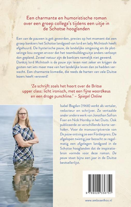 Achterkant van De pauw
