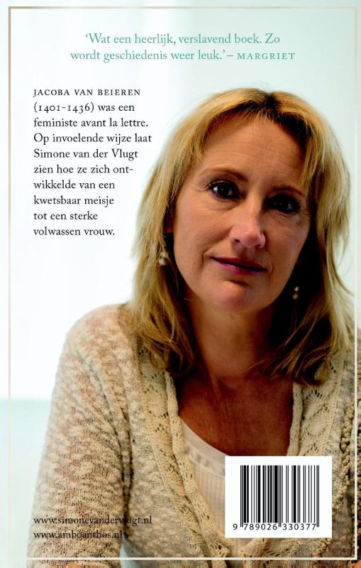Achterkant van Jacoba, dochter van Holland
