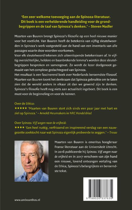 Achterkant van Spinoza