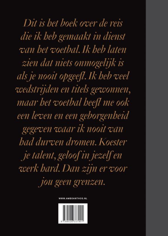Achterkant van Ik ben voetbal