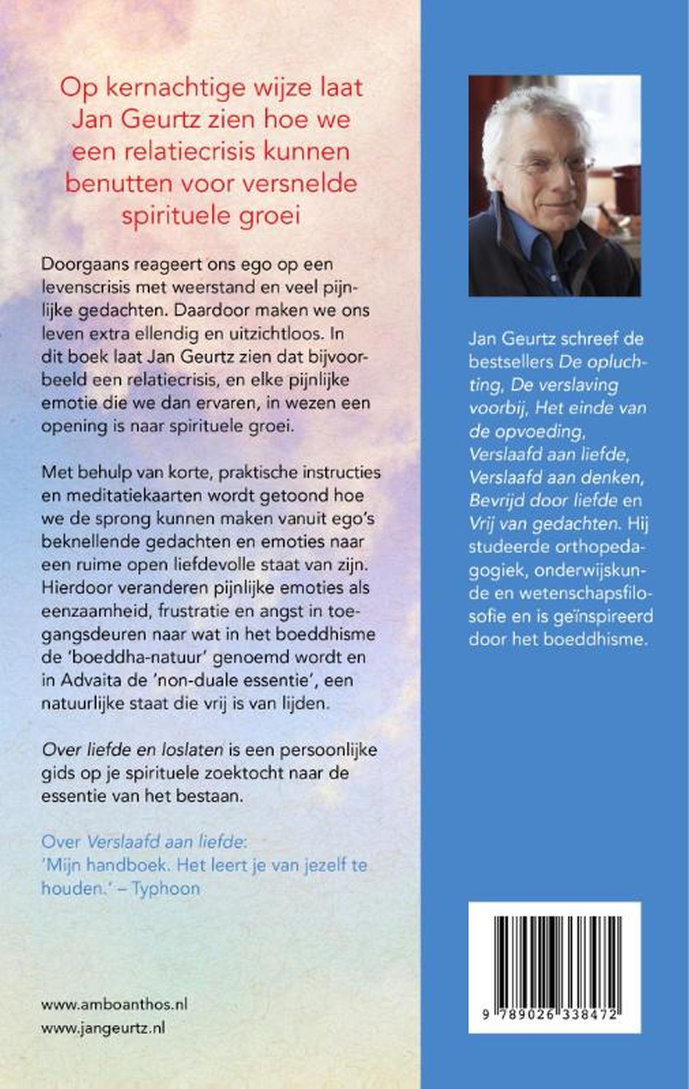 Achterkant van Over liefde en loslaten