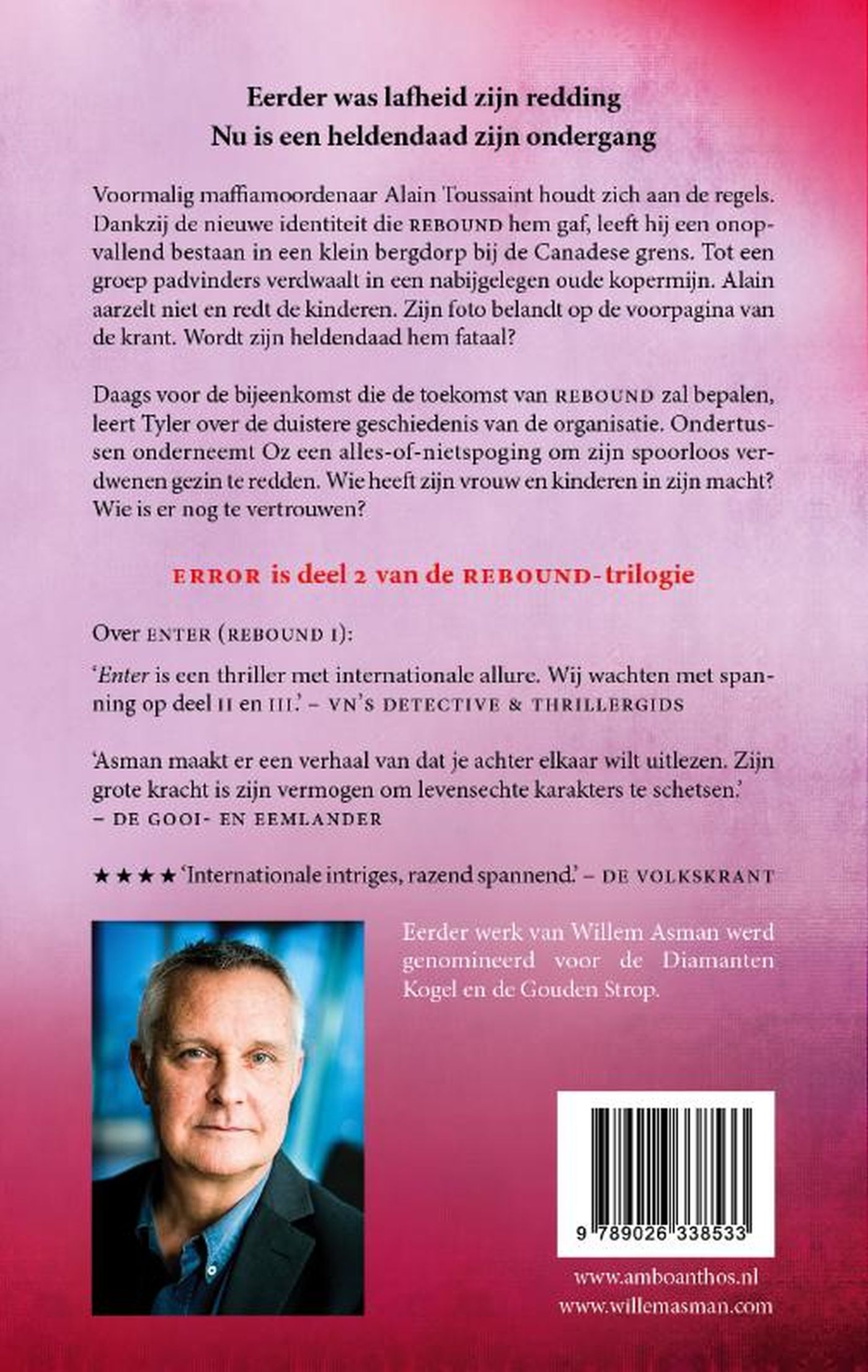 Achterkant van Error