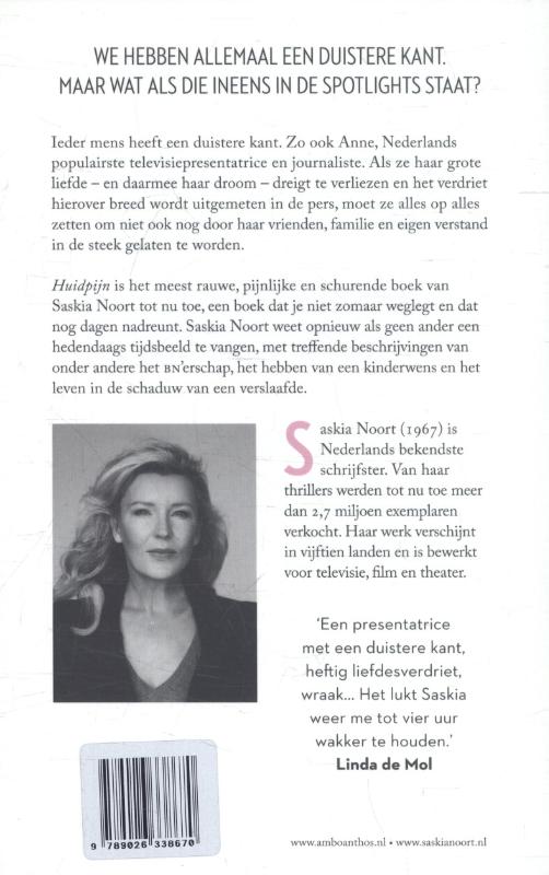 Achterkant van Huidpijn