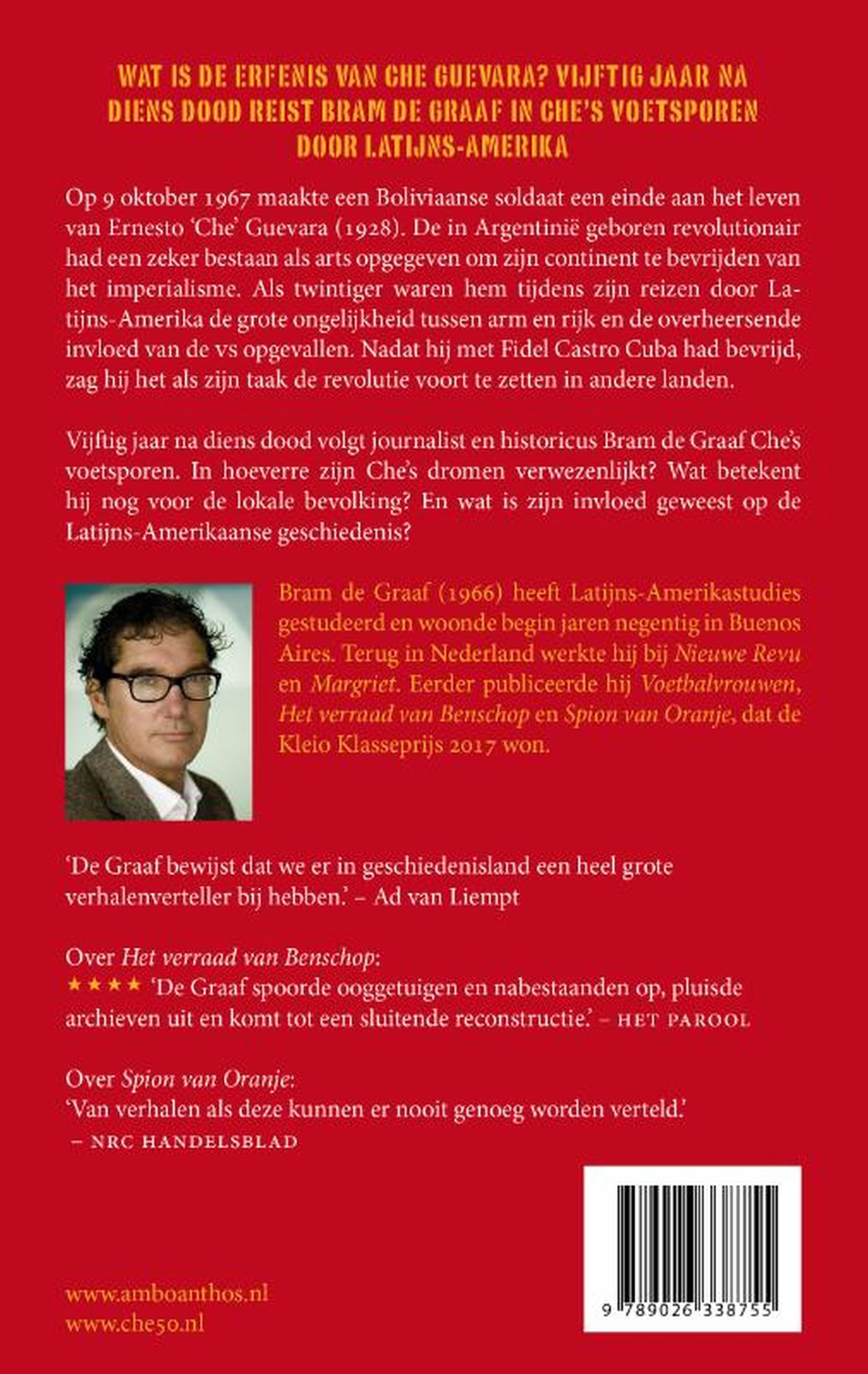 Achterkant van Che is hier