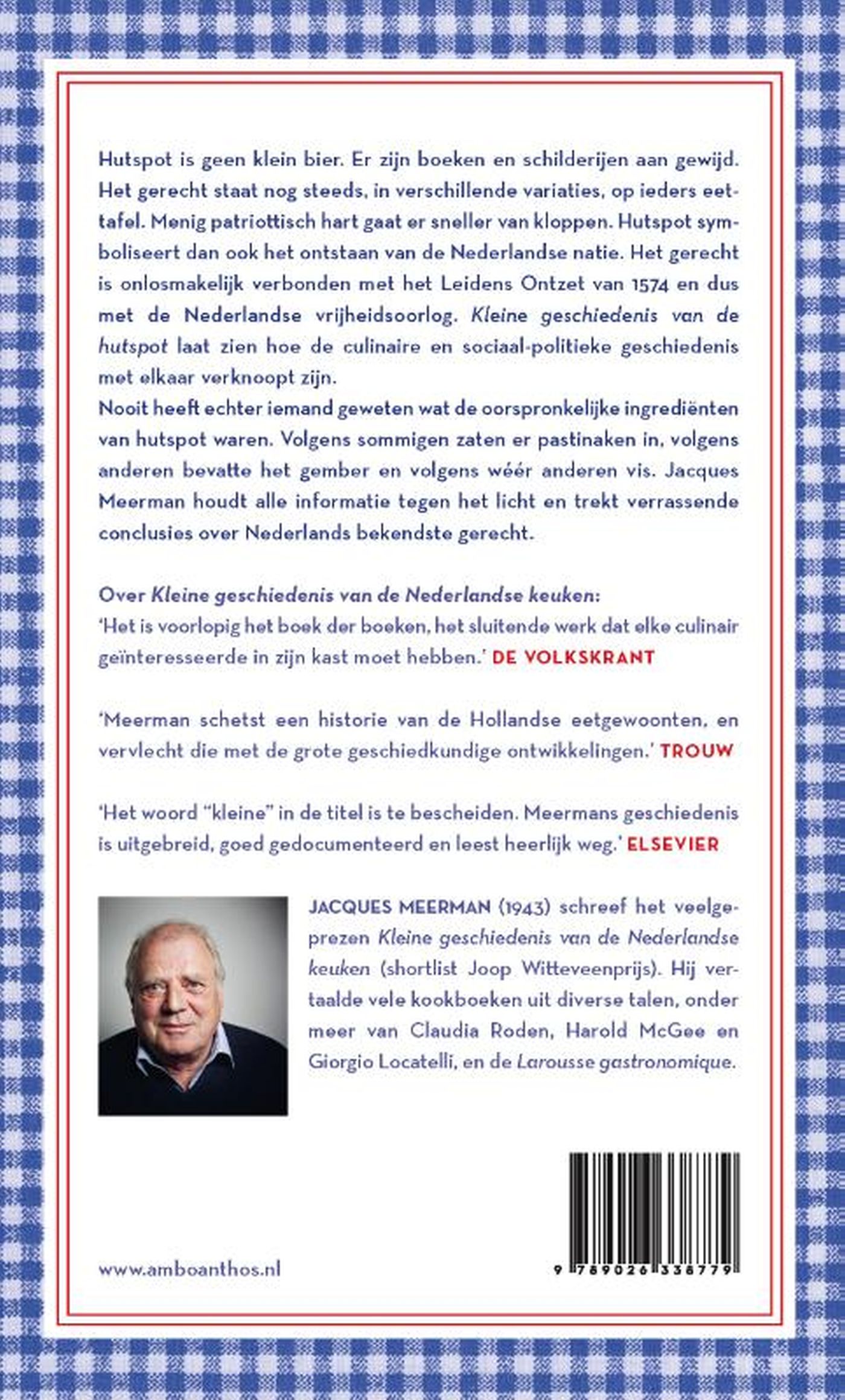 Achterkant van Kleine geschiedenis van de hutspot