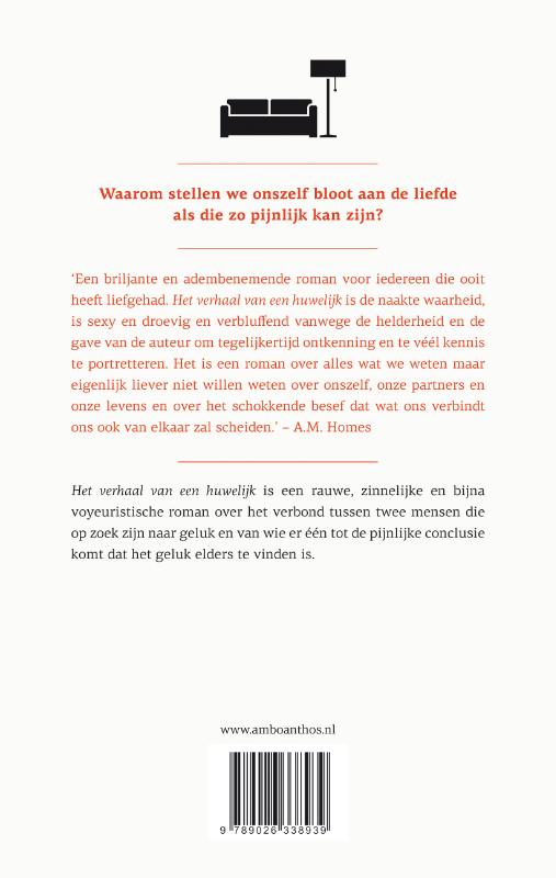 Achterkant van Het verhaal van een huwelijk