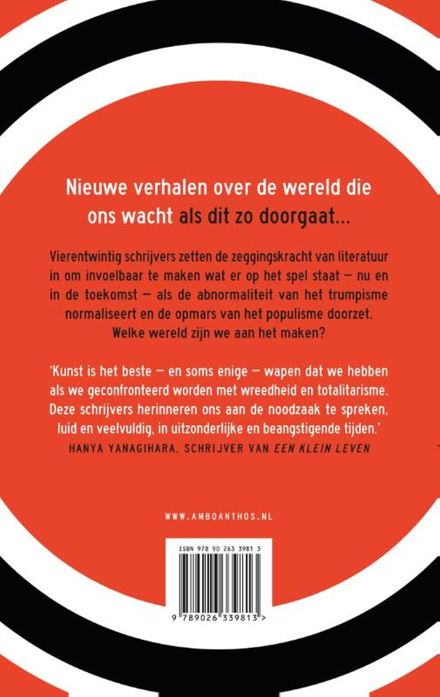 Achterkant van Als dit zo doorgaat