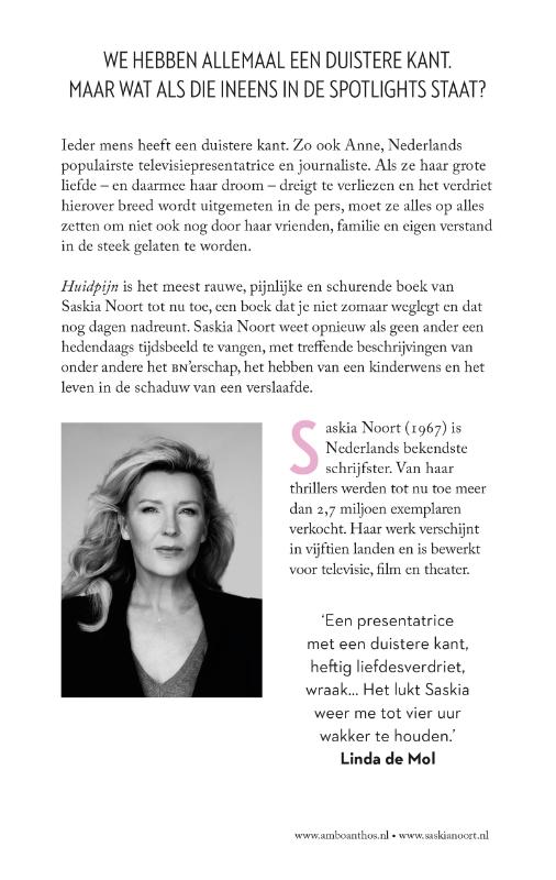Achterkant van Huidpijn
