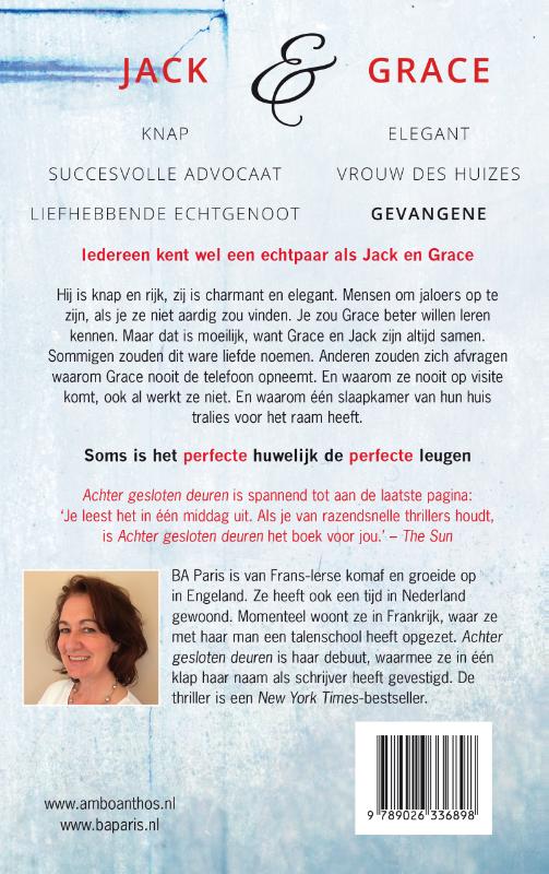 Achterkant van Achter gesloten deuren