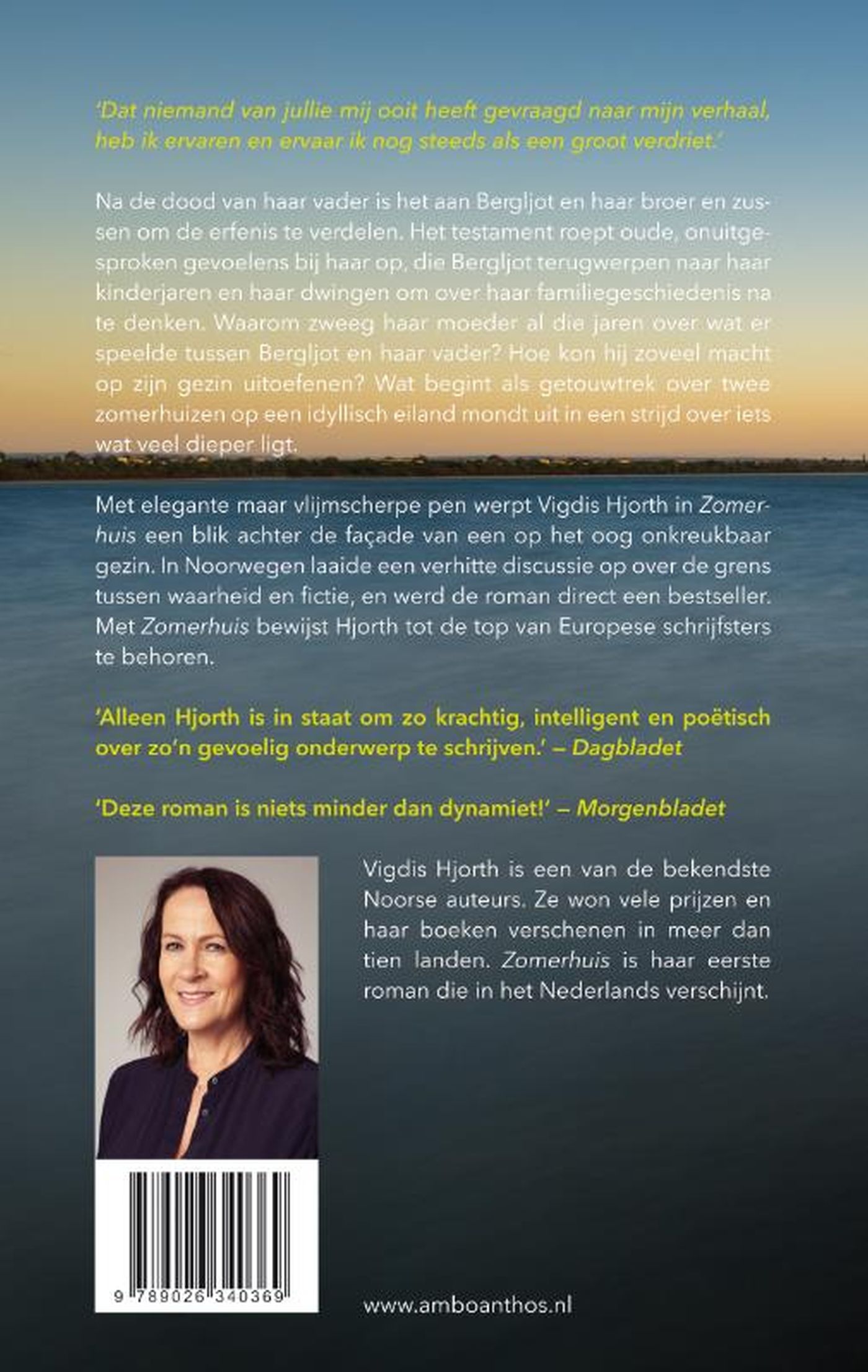 Achterkant van Zomerhuis