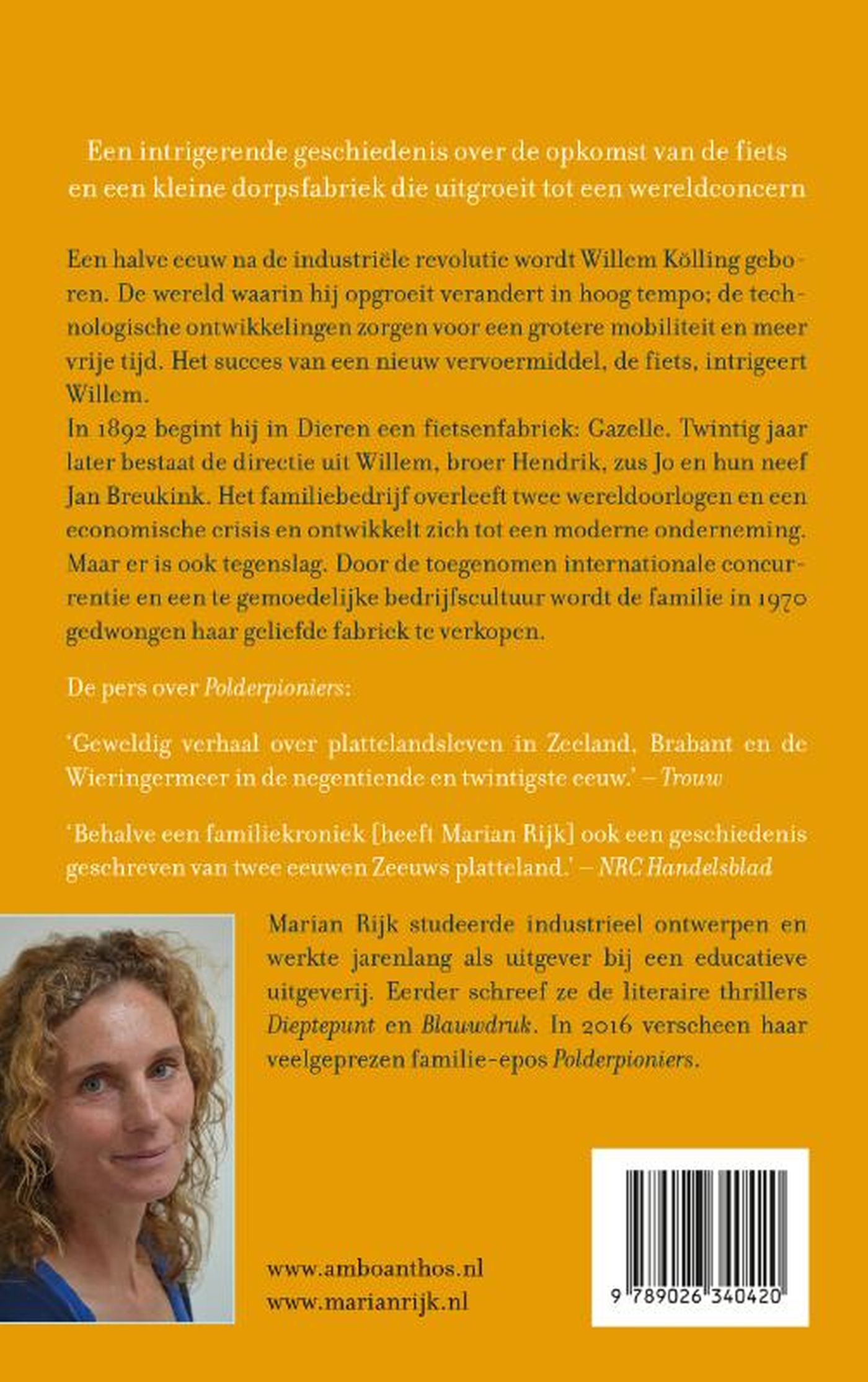 Achterkant van Eeuw in versnelling