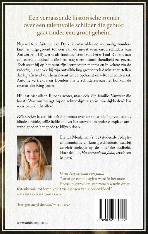 Achterkant van Felle streken