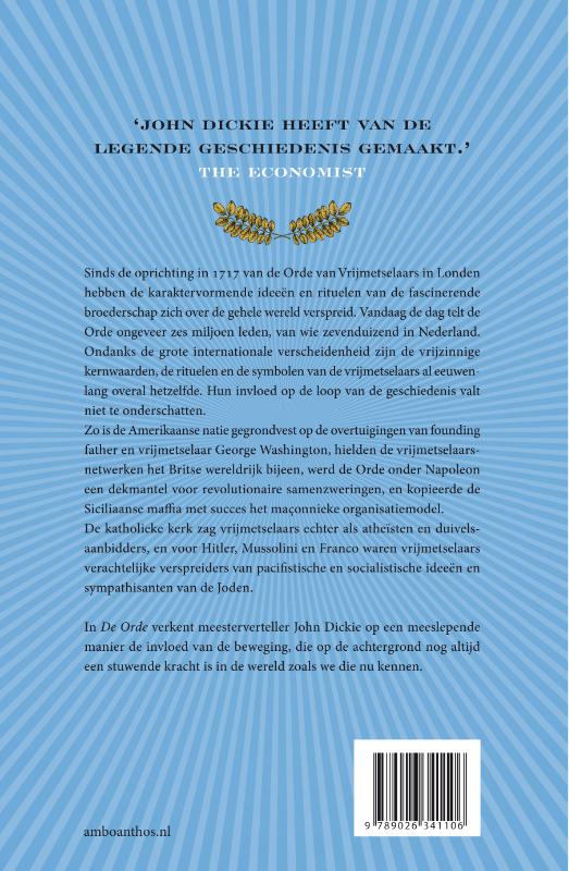 Achterkant van De Orde