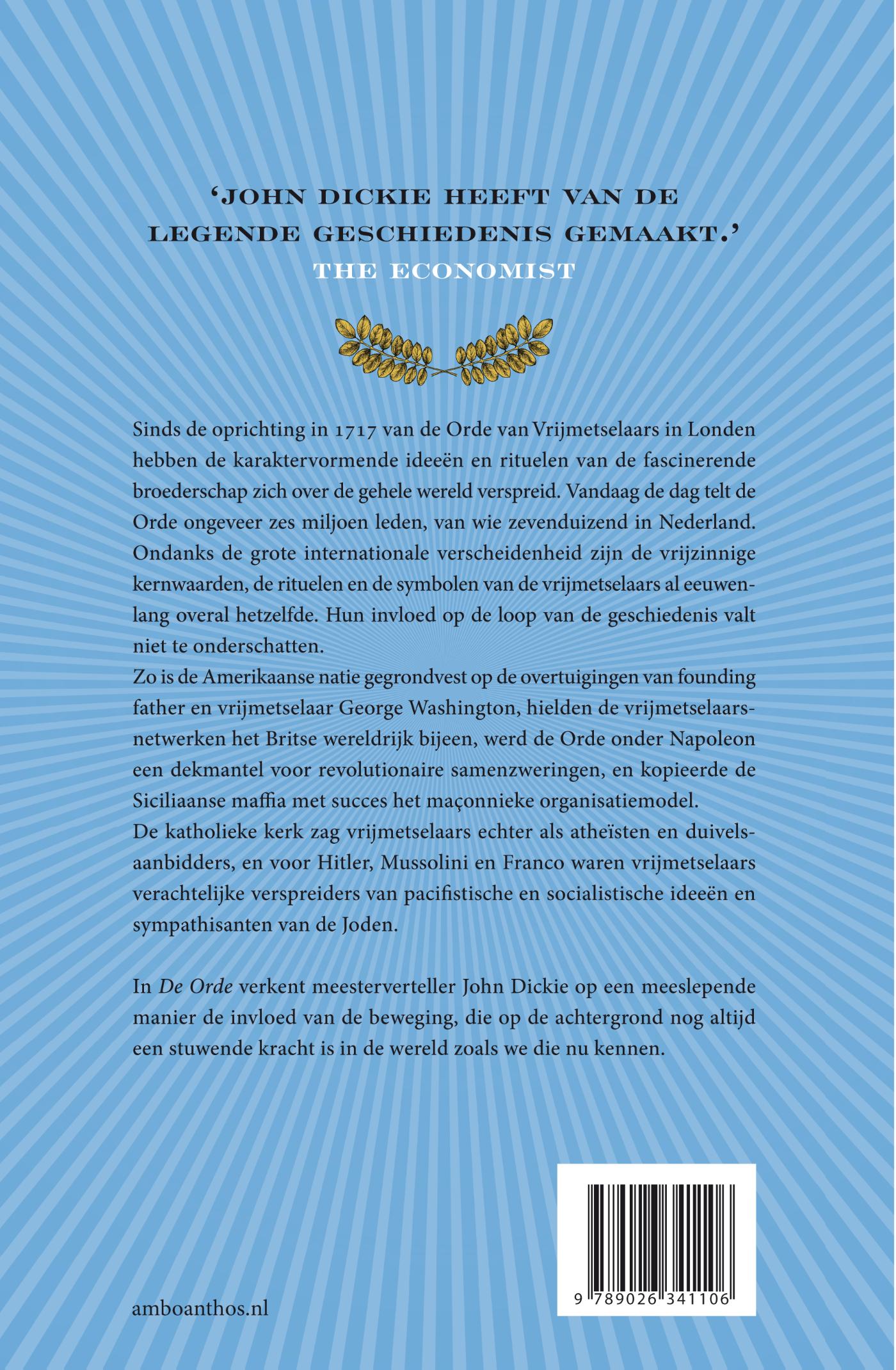 Achterkant van De Orde