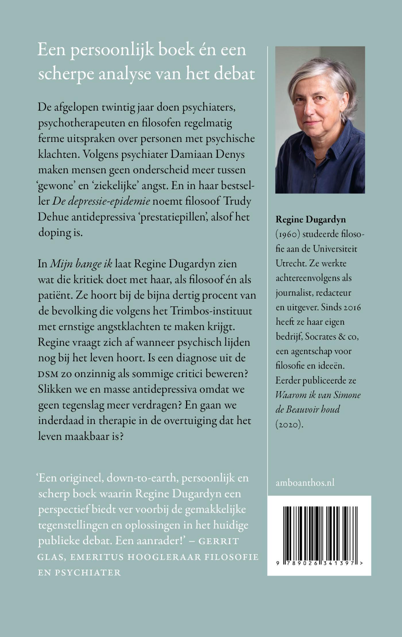 Achterkant van Mijn bange ik